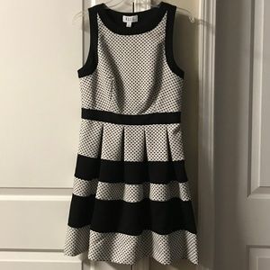 Black and White Dress